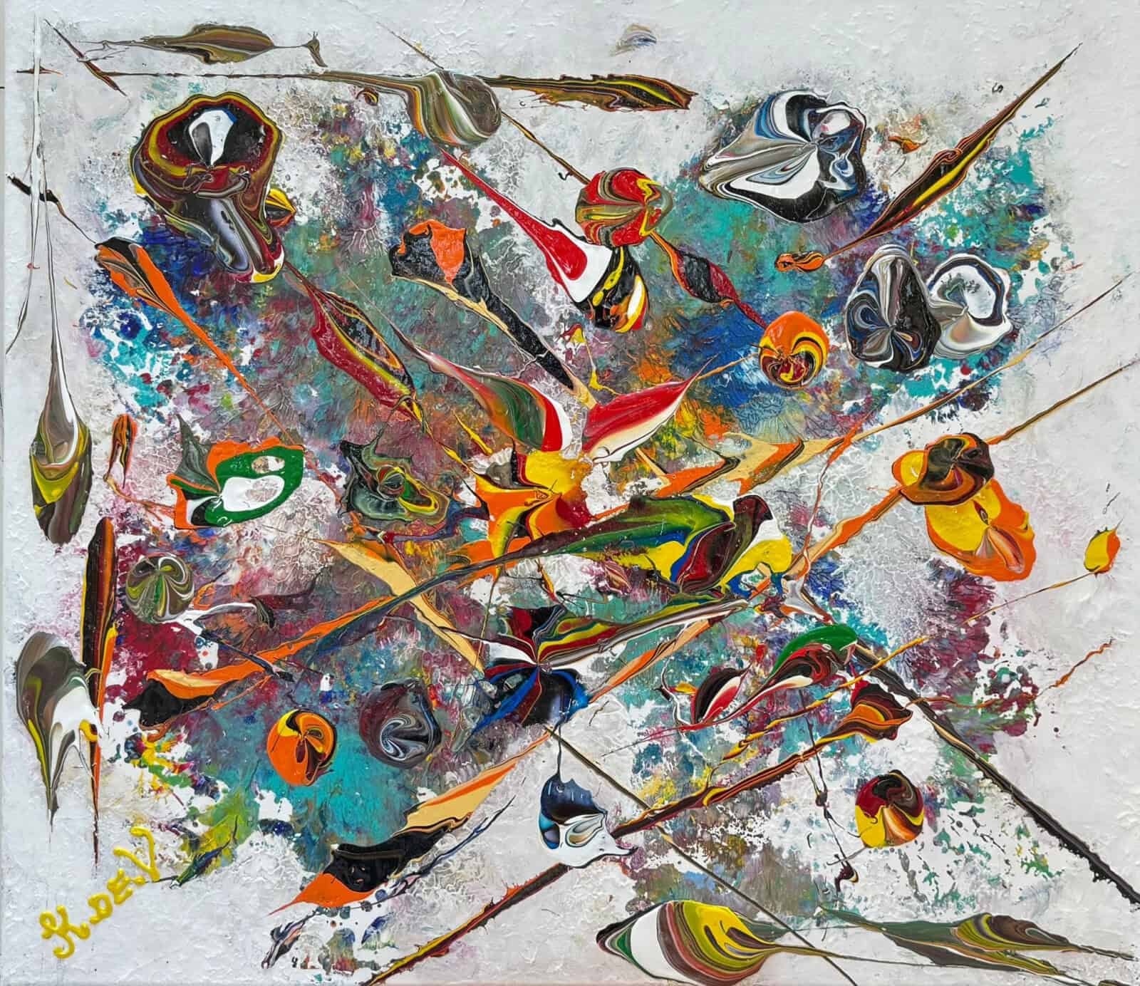 Cosmic threads by Keren de Vreede