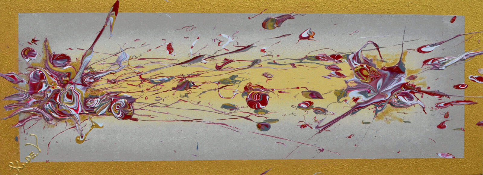 Golden leap by Keren de Vreede