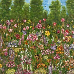 Wildflower forest by Keren de Vreede