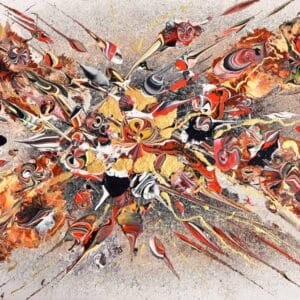 Space butterfly by Keren de Vreede