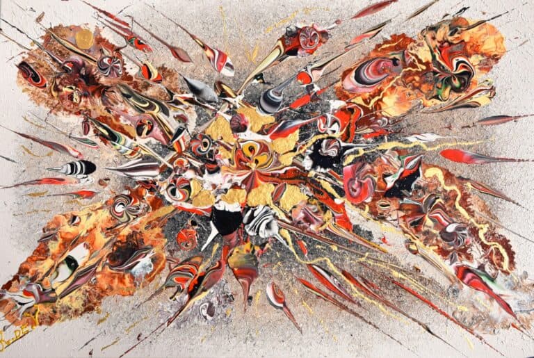 Space butterfly by Keren de Vreede