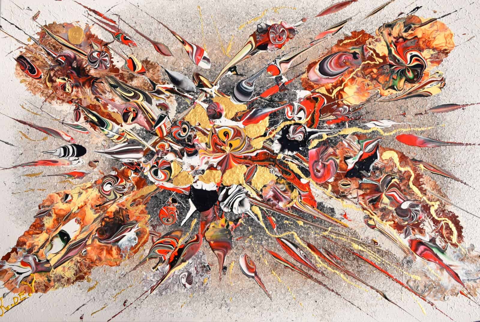 Space butterfly by Keren de Vreede